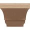 Ekena Millwork 11"W x 22"D x 11"H Wide Asheboro Rough Cedar Woodgrain TimberThane Corbel, Primed Tan CORUR11X22X11ASHRCPR - alternate 4
